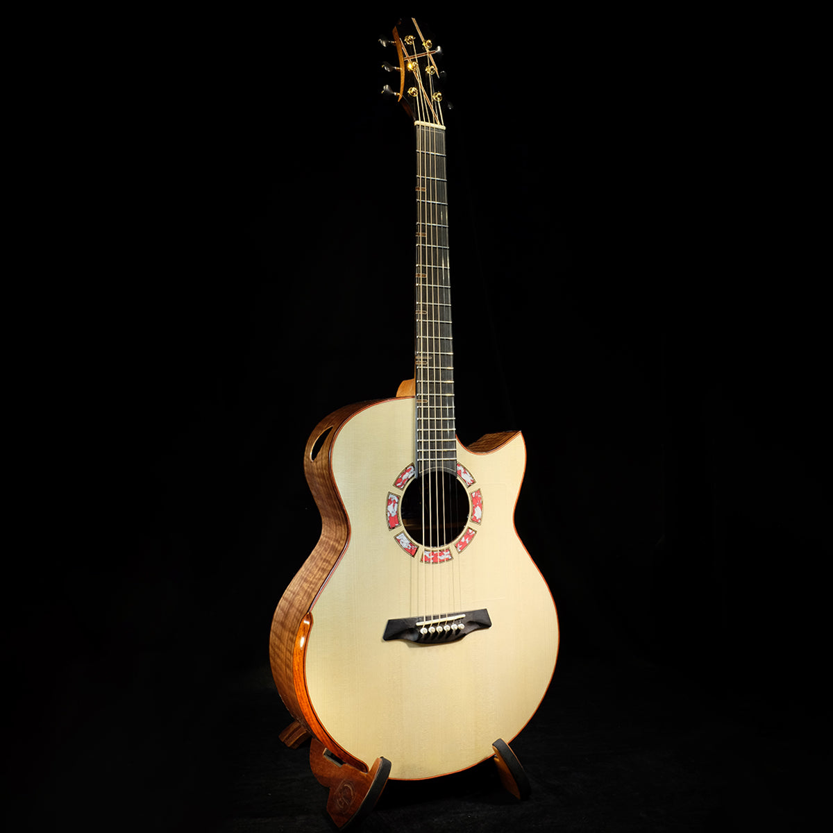 Blue Label | SJ Swiss Moon Flamed Walnut | #139 Hold
