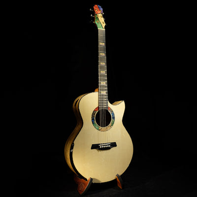 Blue Label | SJ Swiss Moon Tibetan Spalted Maple | #147 |Alan
