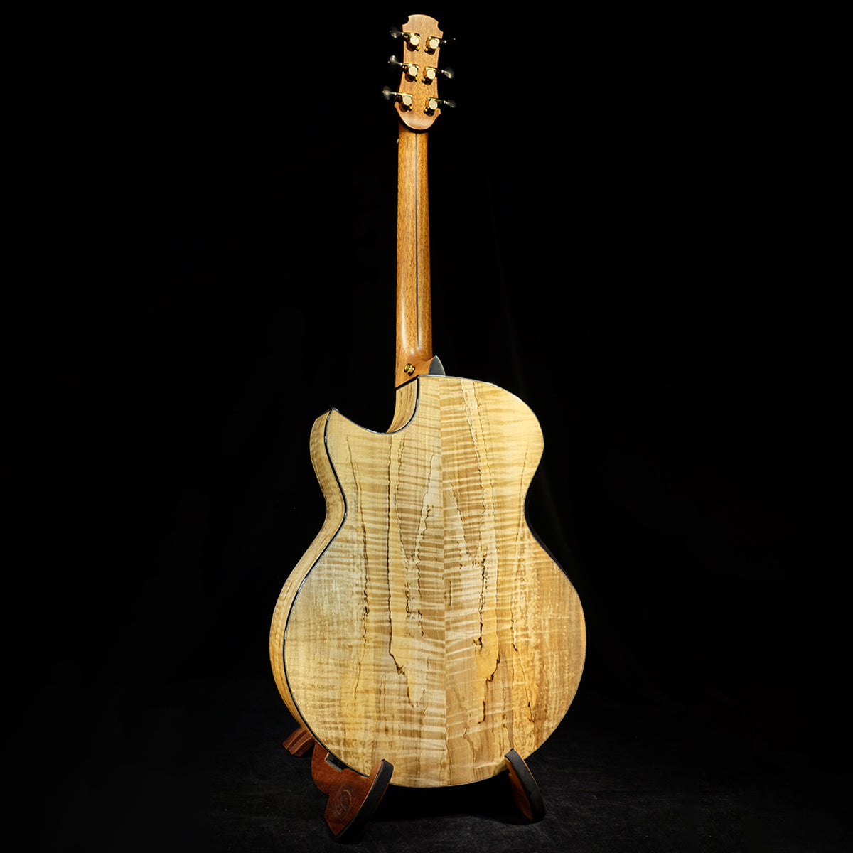 Blue Label SJ-FF Swiss Spruce with Tibetan Spalted Maple | #148