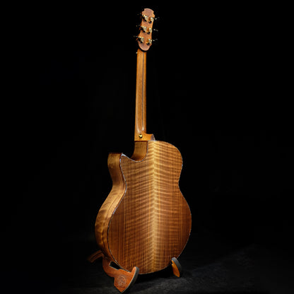 Blue Label | SJ Torrefied Adirondack Flamed Walnut Fan Fret | #158 TGS