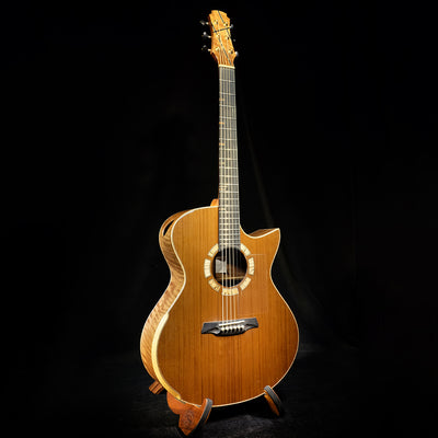 Blue Label | MJ Torrefied Red Cedar Flamed Walnut #163 | Hold
