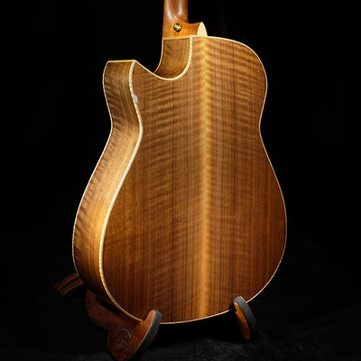 Blue Label | MD Sinker Red Cedar Flamed Walnut Fan Fret | #167 Hold