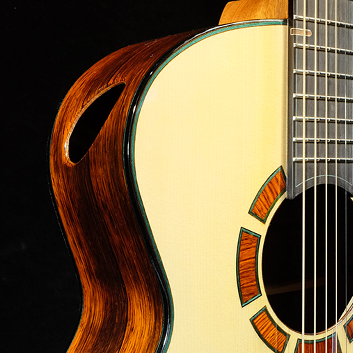 Blue Label | SJ Torrified Adirondack Mexican Cocobolo #175 | TGS