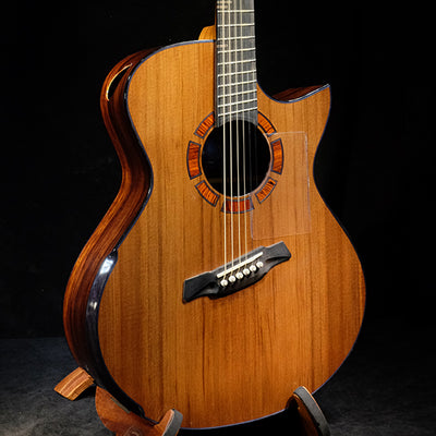 Blue Label | MJ Sinker Redwood Mexican Cocobolo #177 | Fan Fret BRICKHOUSE