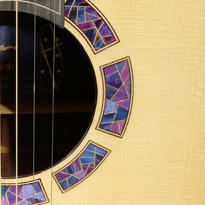 Blue Label | MD Torrefied Swiss Moon Indian Rosewood Fan Fret | #181 | ON HOLD