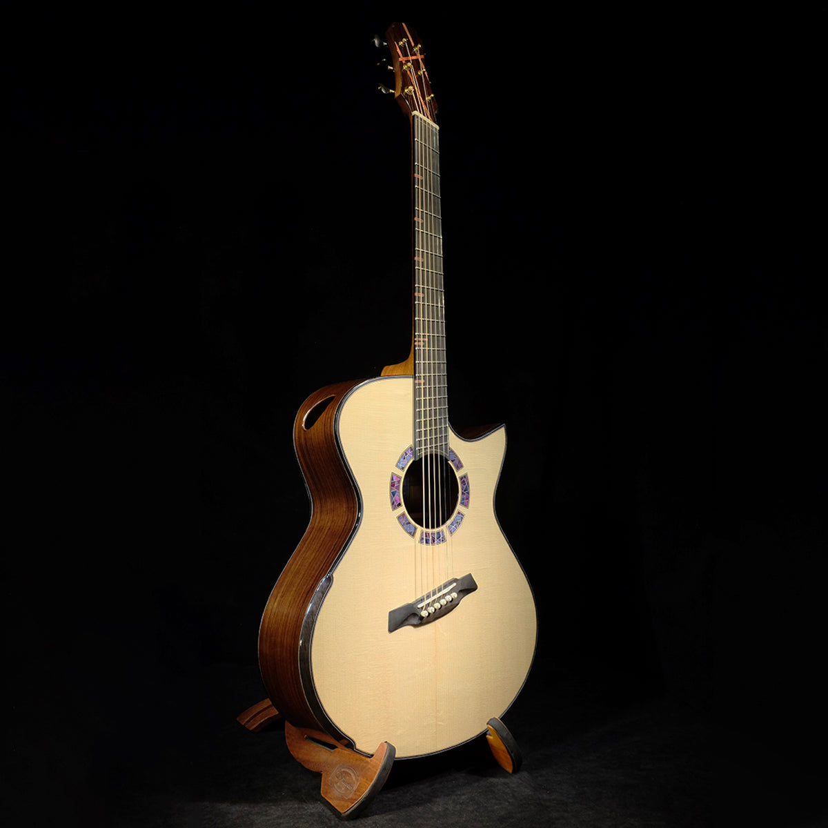 Blue Label | MJ Torrefied Swiss Indian Rosewood #182 | Fan Fret Hold