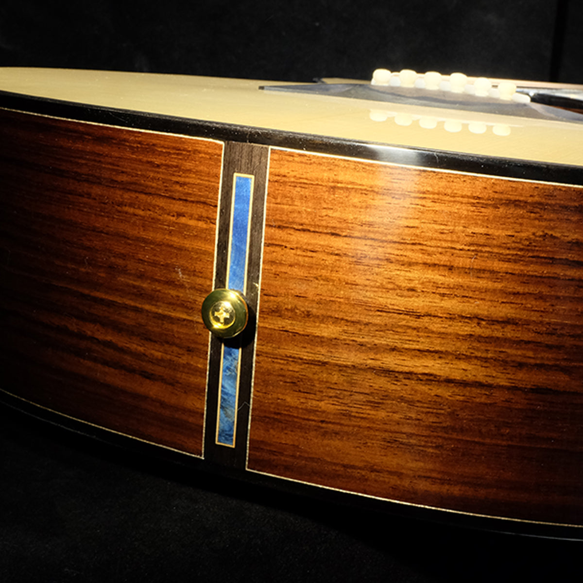 Blue Label | MJ Torrefied Swiss Indian Rosewood #182 | Fan Fret Hold