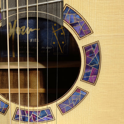 Blue Label | MJ Torrefied Swiss Indian Rosewood #182 | Fan Fret Hold