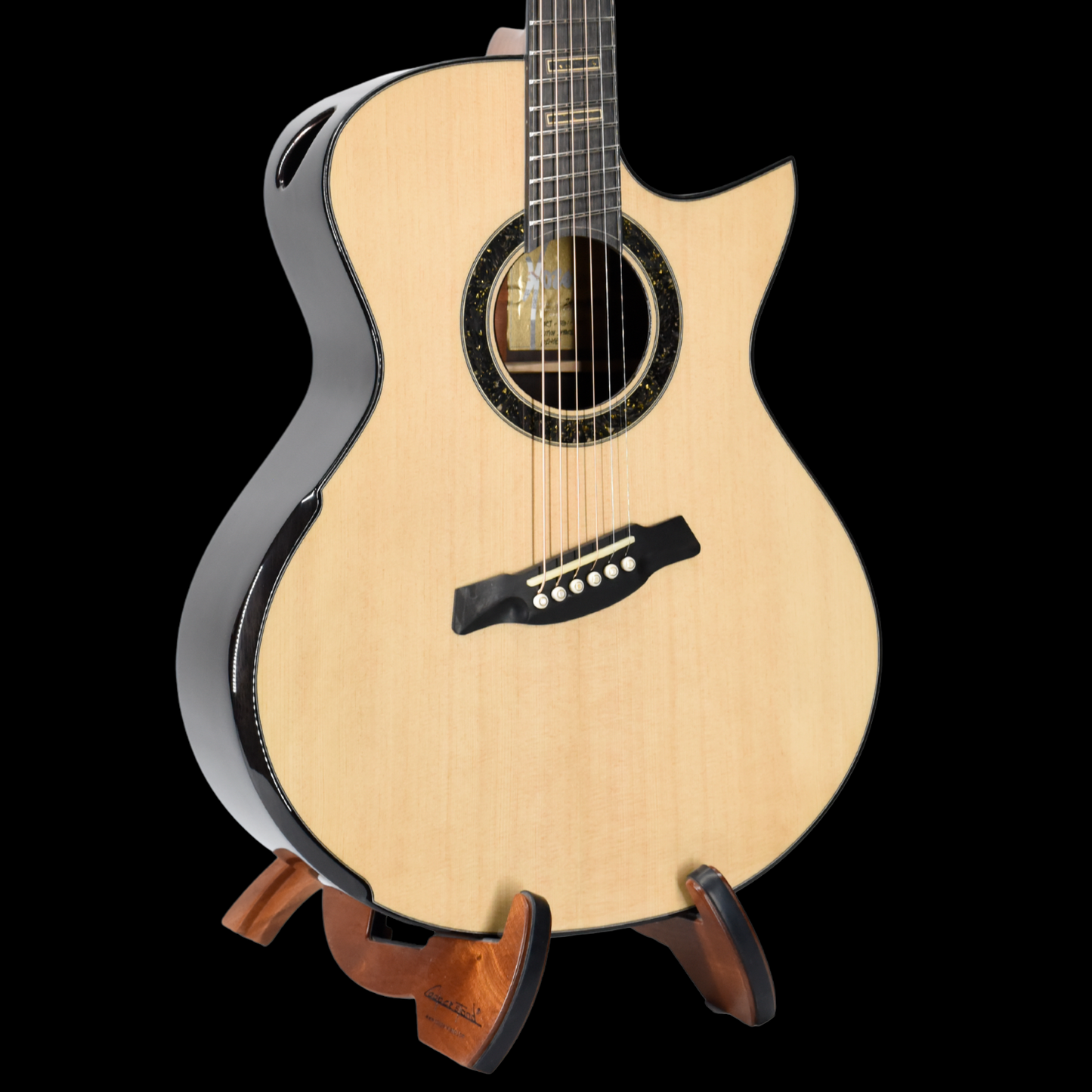 Gold Label | MJ Sitka Spruce Wenge Fanned Fret |