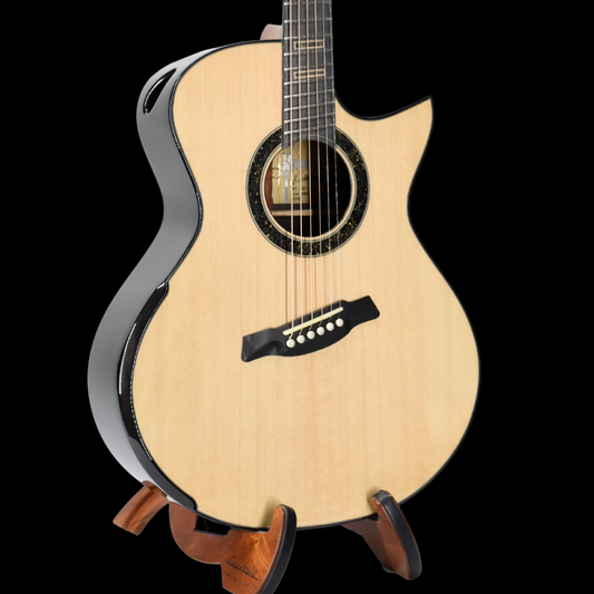 Gold Label | MD Sitka Spruce Wenge Fanned Fret | Hold