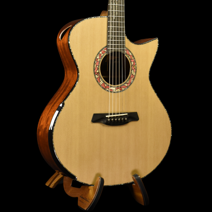 Black Label | Limited Edition - Fire | Deep OM Sitka Spruce African Padauk