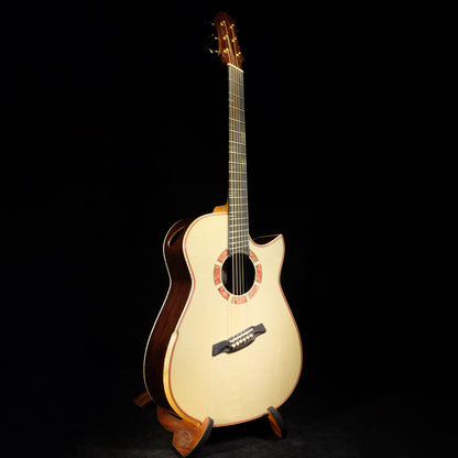 Blue Label |  MD Swiss Moon Madagascar Rosewood Fan Fret | #202 SixStrings Collective UK