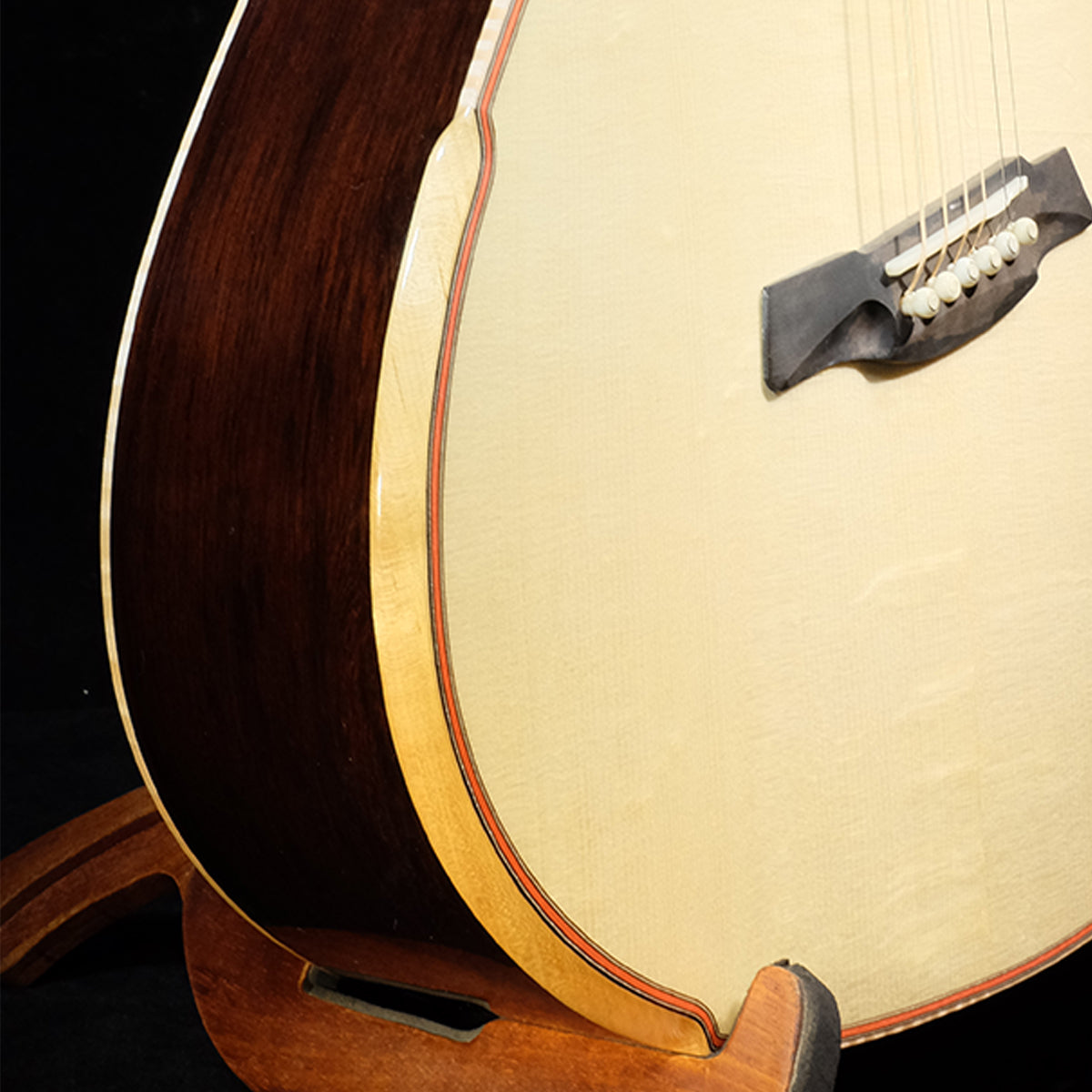 Blue Label |  MD Swiss Moon Madagascar Rosewood Fan Fret | #202 SixStrings Collective UK