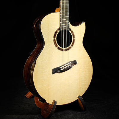 Blue Label | SJ Swiss Moon Indian Rosewood Fan Fret | #8 Hold