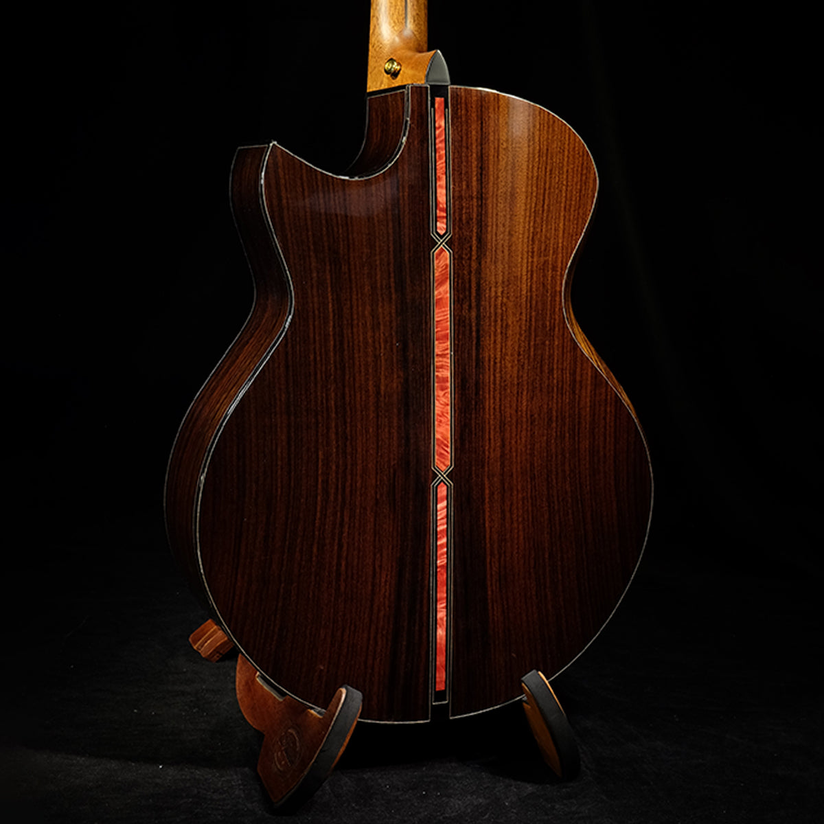 Blue Label | SJ Swiss Moon Indian Rosewood Fan Fret | #8 Hold