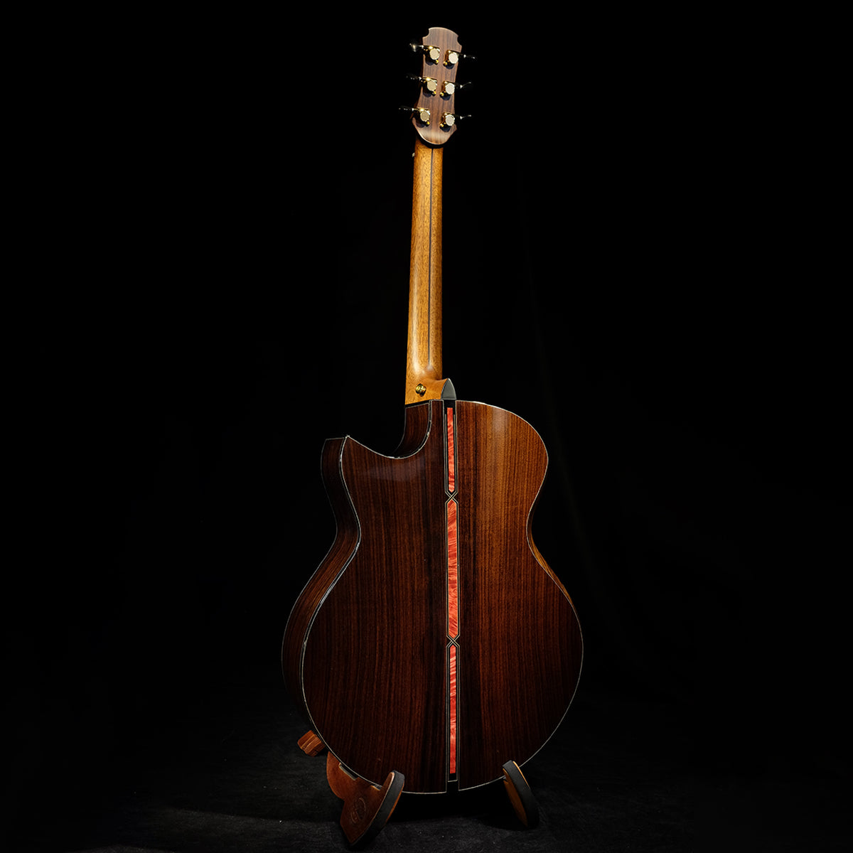 Blue Label | SJ Swiss Moon Indian Rosewood Fan Fret | #8 Hold
