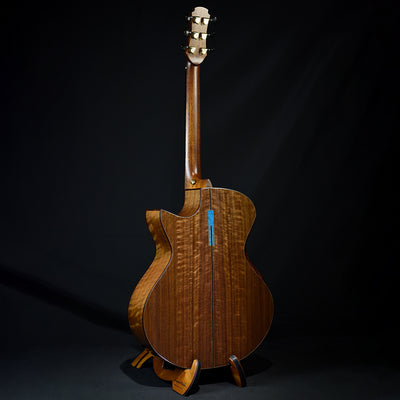 Blue Label | MJ Torrefied Swiss Flamed Walnut #141 | Fan Fret Hold