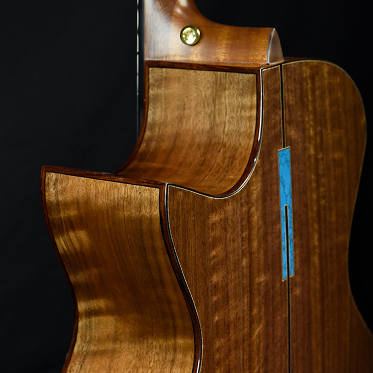 Blue Label | MJ Torrefied Swiss Flamed Walnut #141 | Fan Fret Hold