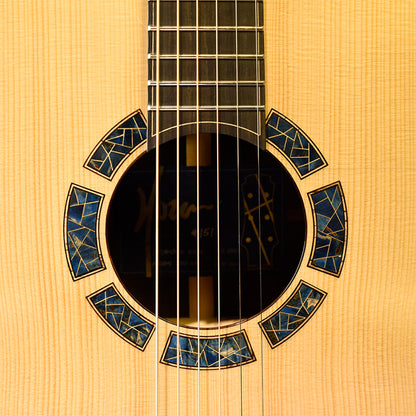 Blue Label | Deep OM Adirondack Ancient Bog Oak #151 | Hold