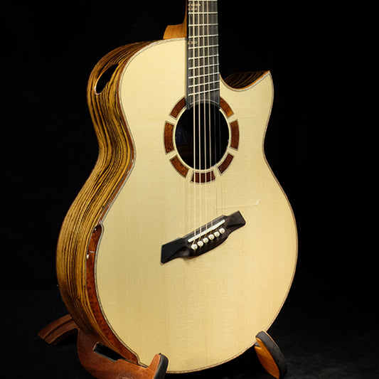 Blue Label | SJ Torrefied Swiss Mexican Bocote Fan Fret | #200 Hold