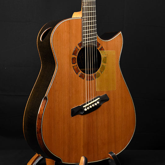 Blue Label | MD Sinker Redwood Ancient Bog Oak #206 | Fan Fret Hold