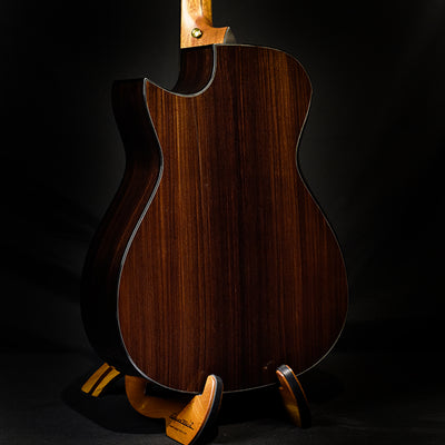 Blue Label | Deep OM Swiss Moon Indian Rosewood Falcate | #220 Hold