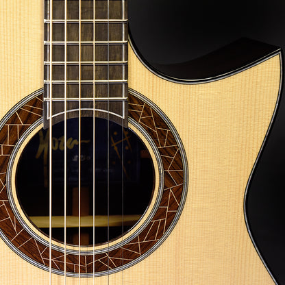 Blue Label | Deep OM Torrified Adirondack Indian Rosewood Falcate | #219 Kurosawa