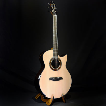 Blue Label | SJ Torrified Adirondack Indian Rosewood Falcate | #221