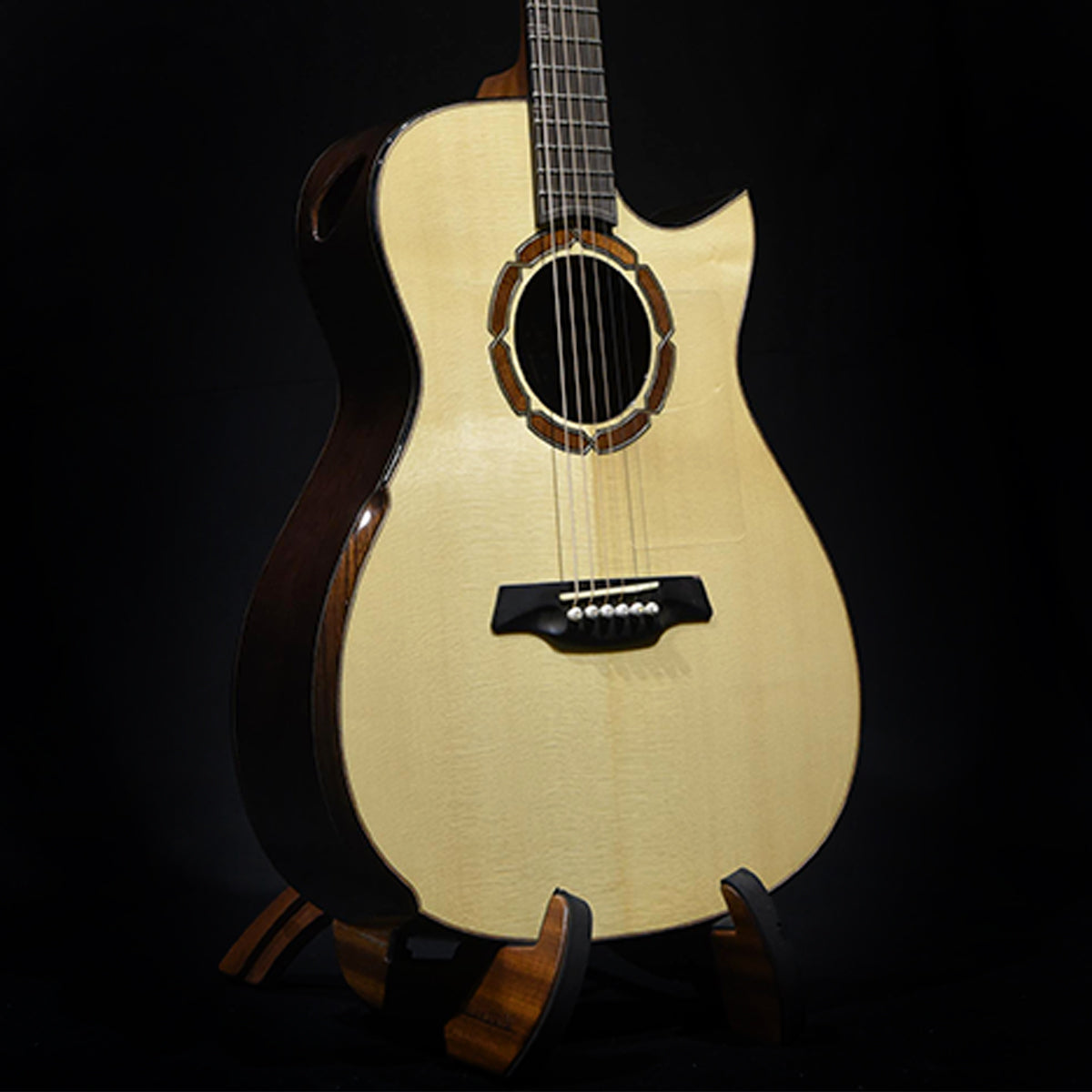 Blue Label OM Swiss Spruce with Madagascar Rosewood | #22