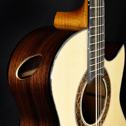 Blue Label | SJ Torrified Swiss Moon Indian Rosewood Falcate | #222 SOLD