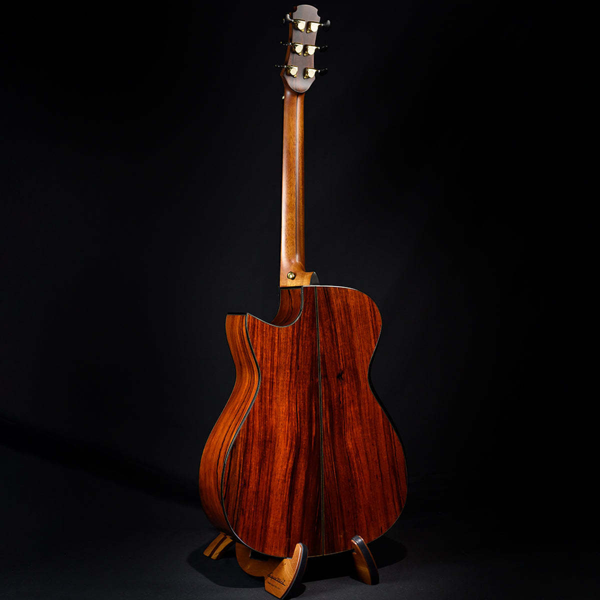 Blue Label | Deep OM Swiss Moon Mexican Cocobolo Falcate | #216 SOLD