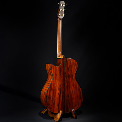 Blue Label | Deep OM Swiss Moon Mexican Cocobolo Falcate | #216 SOLD
