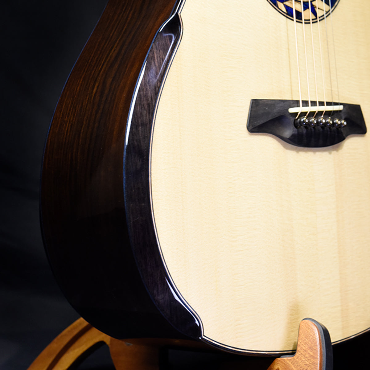 Blue Label | Deep OM Torrefied Swiss African Blackwood #227 | TGS