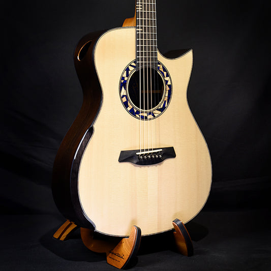 Blue Label | Deep OM Torrefied Swiss African Blackwood #227 | TGS