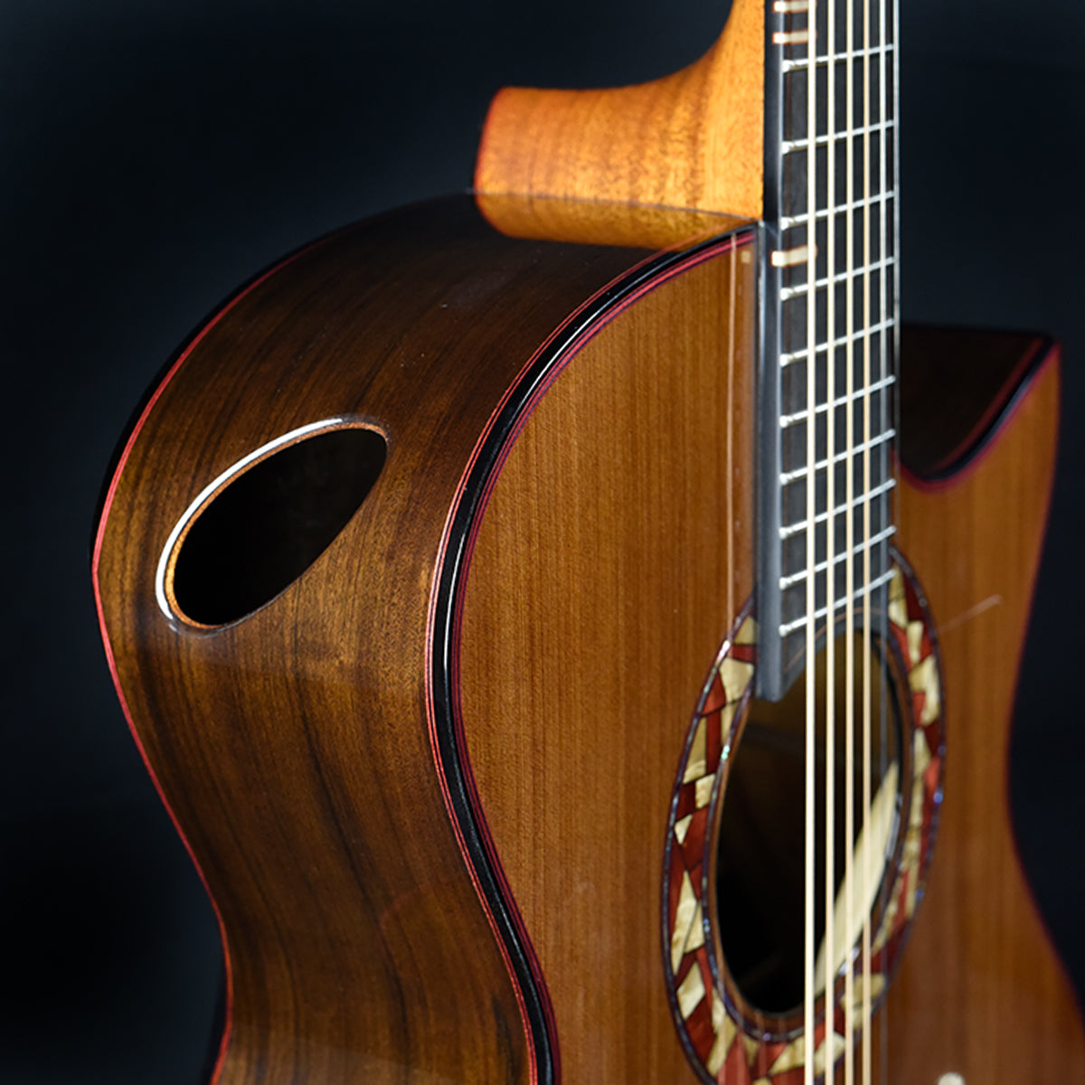 Blue Label | MJ Sinker Redwood African Blackwood #234 | HK Guitar