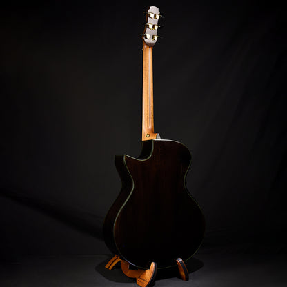 Blue Label | MJ Sinker Redwood African Blackwood Fanned Fret Baritone | #237 NAMM2025