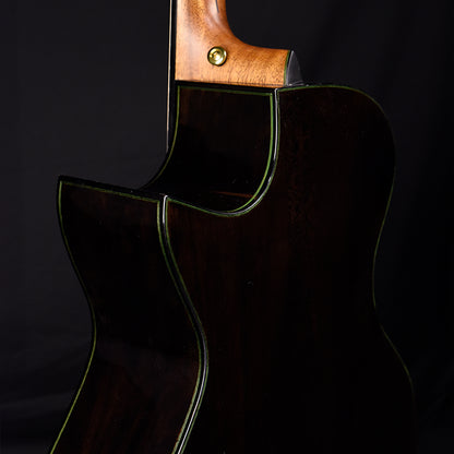 Blue Label | MJ Sinker Redwood African Blackwood Fanned Fret Baritone | #237 NAMM2025