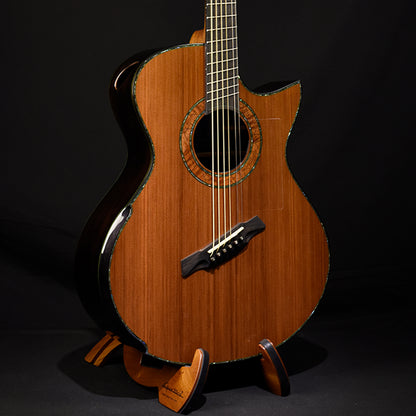 Blue Label | MJ Sinker Redwood African Blackwood Fanned Fret Baritone | #237 NAMM2025