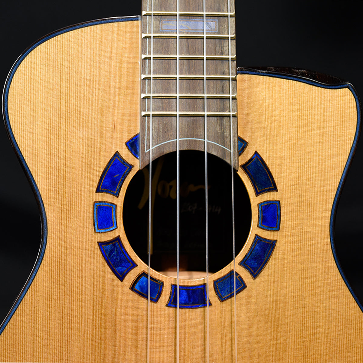 Green Label Tenor Red Cedar with Indian Rosewood (Blue)
