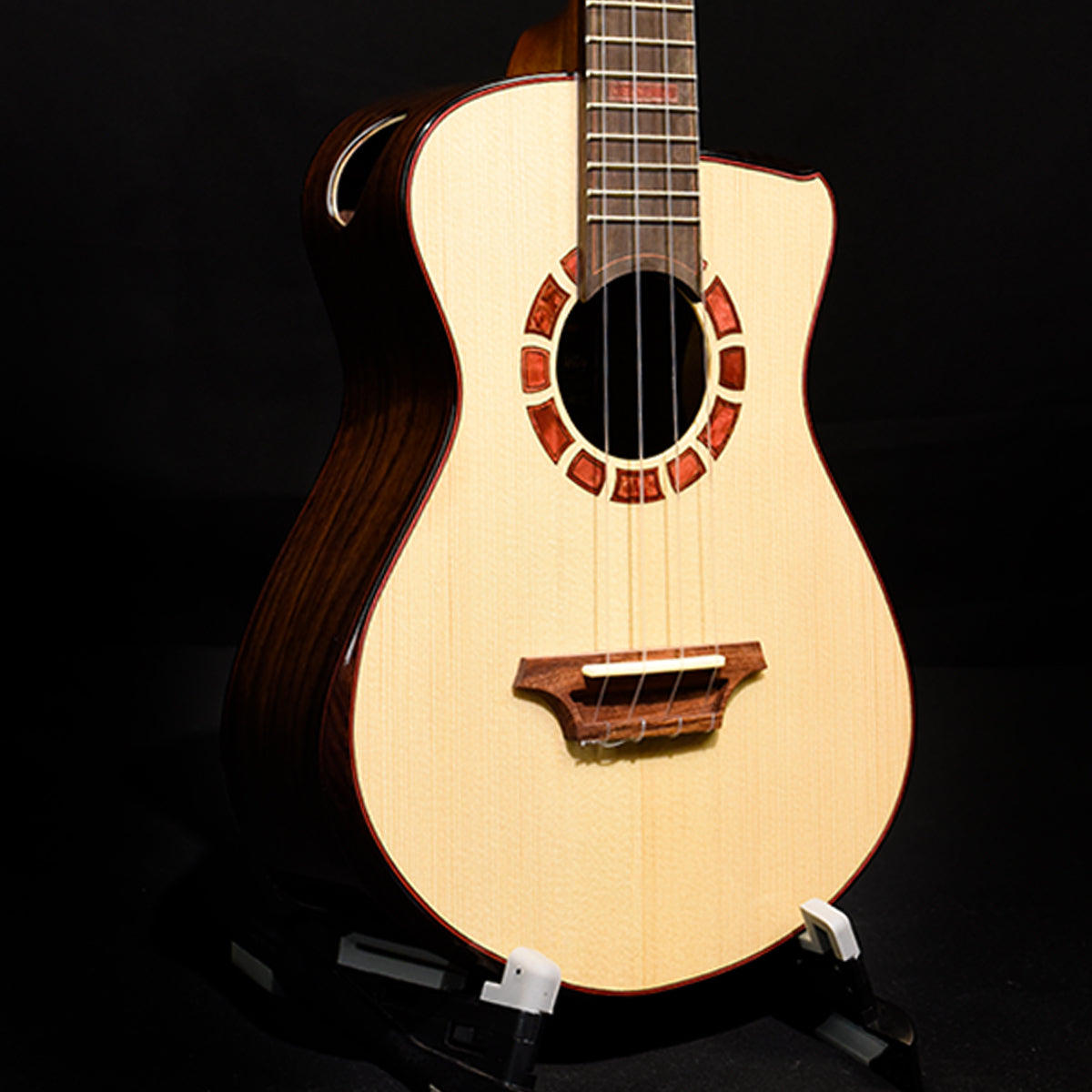 Green Label Tenor German Spruce with Indian Rosewood (Red)