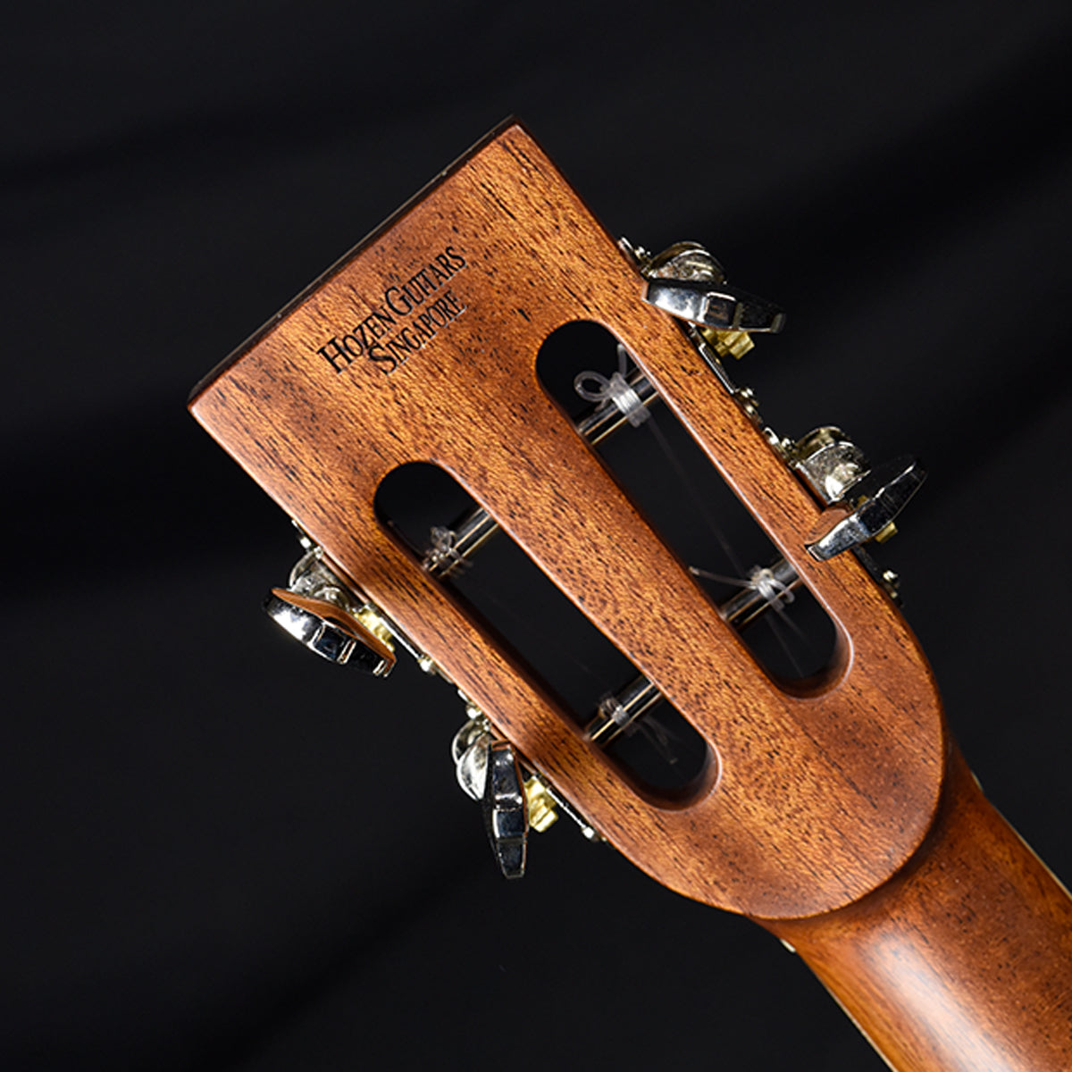 Green Label | Tenor Pacific Koa Full | Slotted headstock