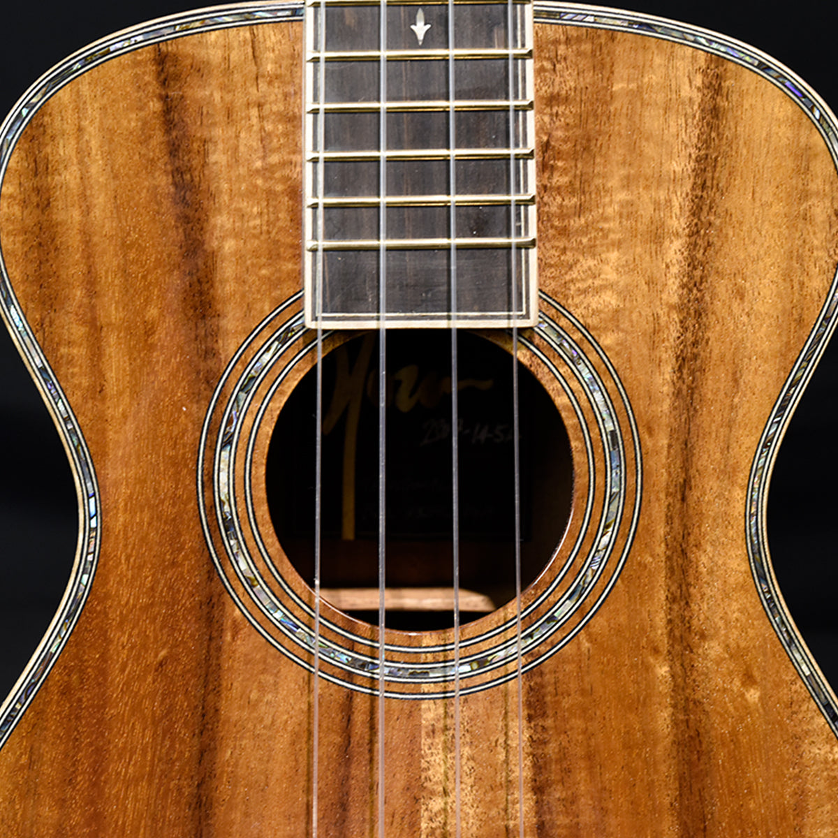 Green Label | Tenor Pacific Koa Full | Slotted headstock