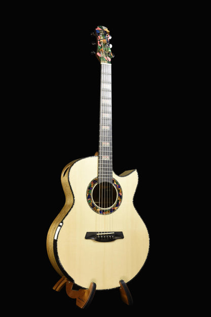 Black Label | Limited Edition Mosaic | SJ Swiss Spruce Spalted Mango