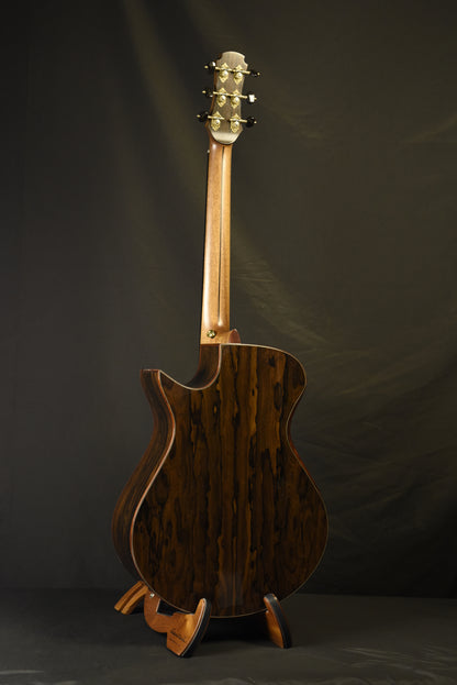 Blue Label | Vera OO Adirondack Mexican Ziricote | #280 | Hold (Image Corrected)