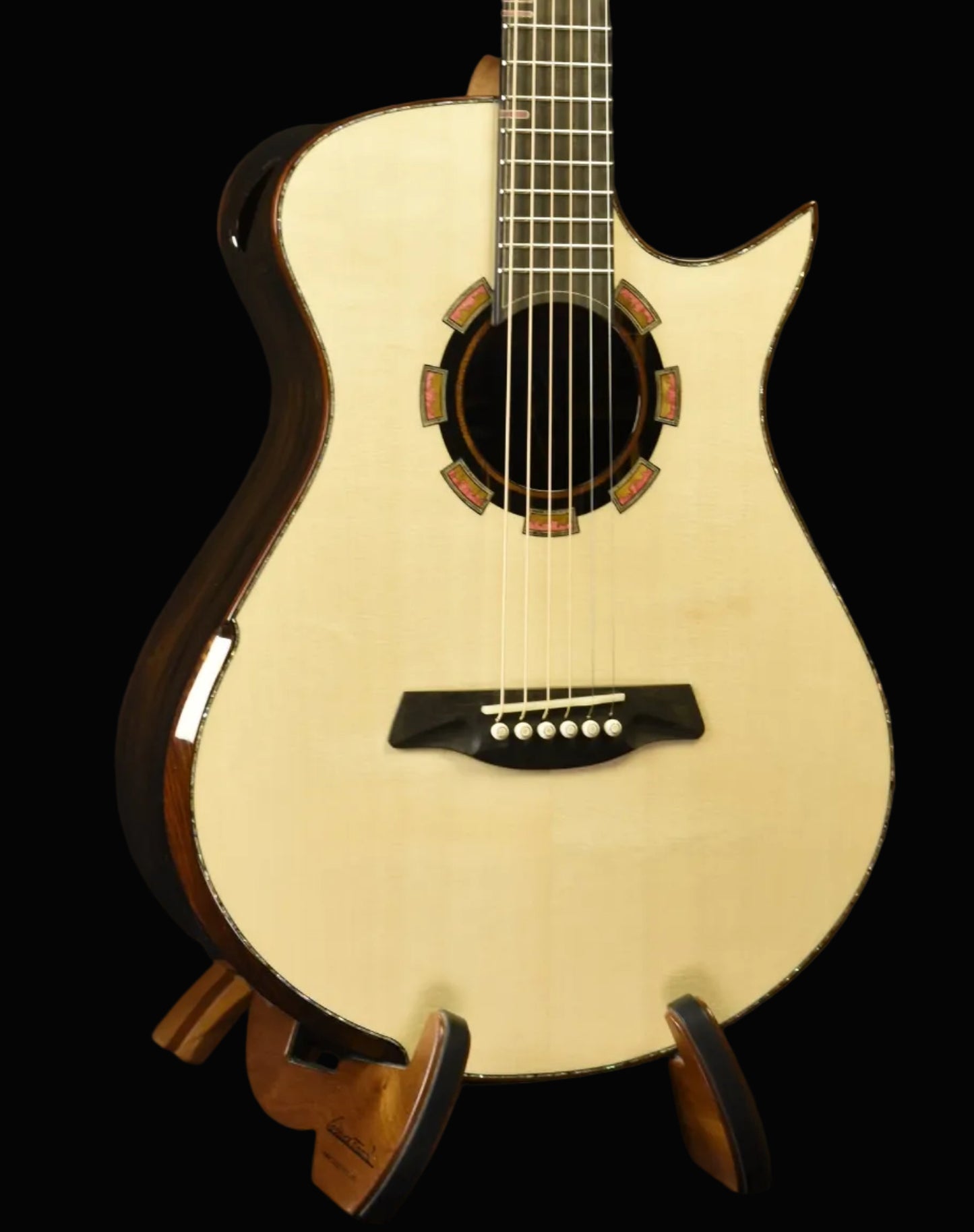 Blue Label | Vera OO Adirondack Mexican Ziricote | #280 | Hold (Image Corrected)