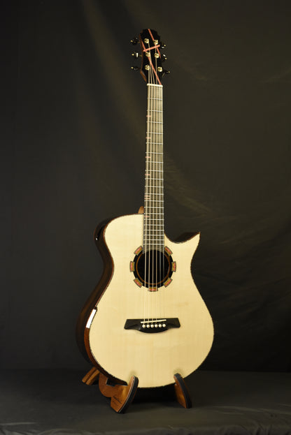 Blue Label | Vera OO Adirondack Mexican Ziricote | #280 | Hold (Image Corrected)
