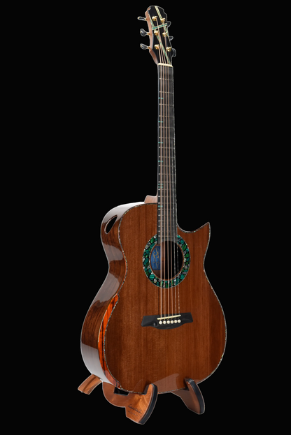 Blue Label | #304 | Deep OM Sinker Redwood Mexican Granadilo