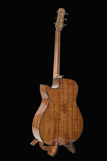 Gold Label | Deep OM Adirondack Mahogany Fanned Fret