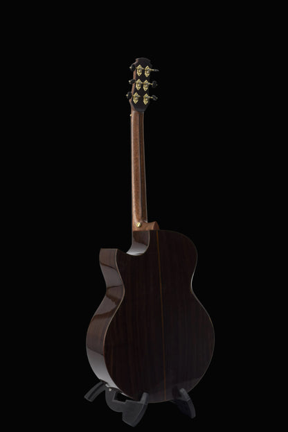 Blue Label | SJ Swiss Moon Indian Rosewood | #329 | Falcate