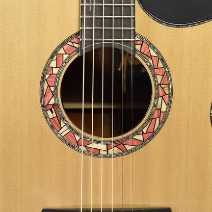 Black Label | Limited Edition - Fire | Deep OM Sitka Spruce African Padauk